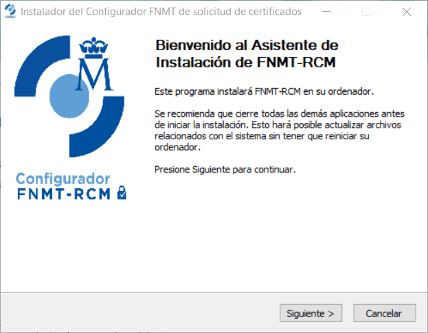 Configurador FNMT